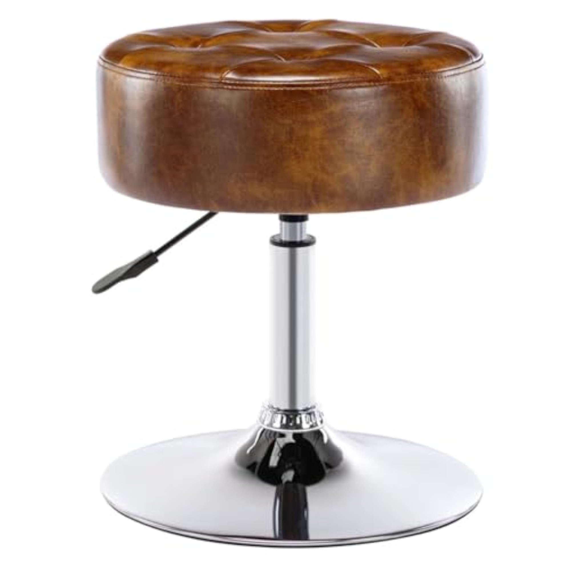 Premium Round Stool with Hydraulic Height Adjustment
